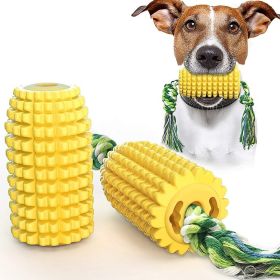 Dog Toys, Dog Toys Suitable For Strong Chewing, Durable And Chewy Squeaking Interactive Dog Toys, Small, Medium And Large Dog And Puppy Teeth Che (Option: Yellow)